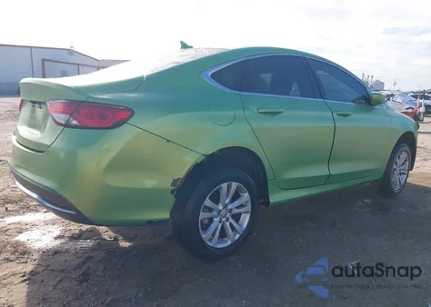 2017 Chrysler 200 Limited Platinum z USA, uszkodzony, nr VIN 1C3CCCAB7HN504487
